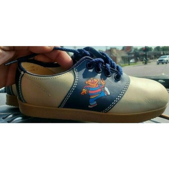 Sesame Street Kid Shoes size 13 in original box JC Penney Unused USA 1973 - Picture 4 of 5